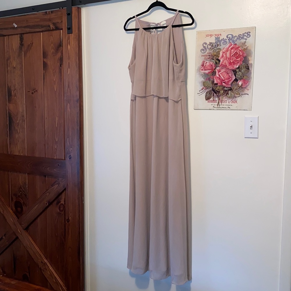 David’s Bridal bridesmaid dress